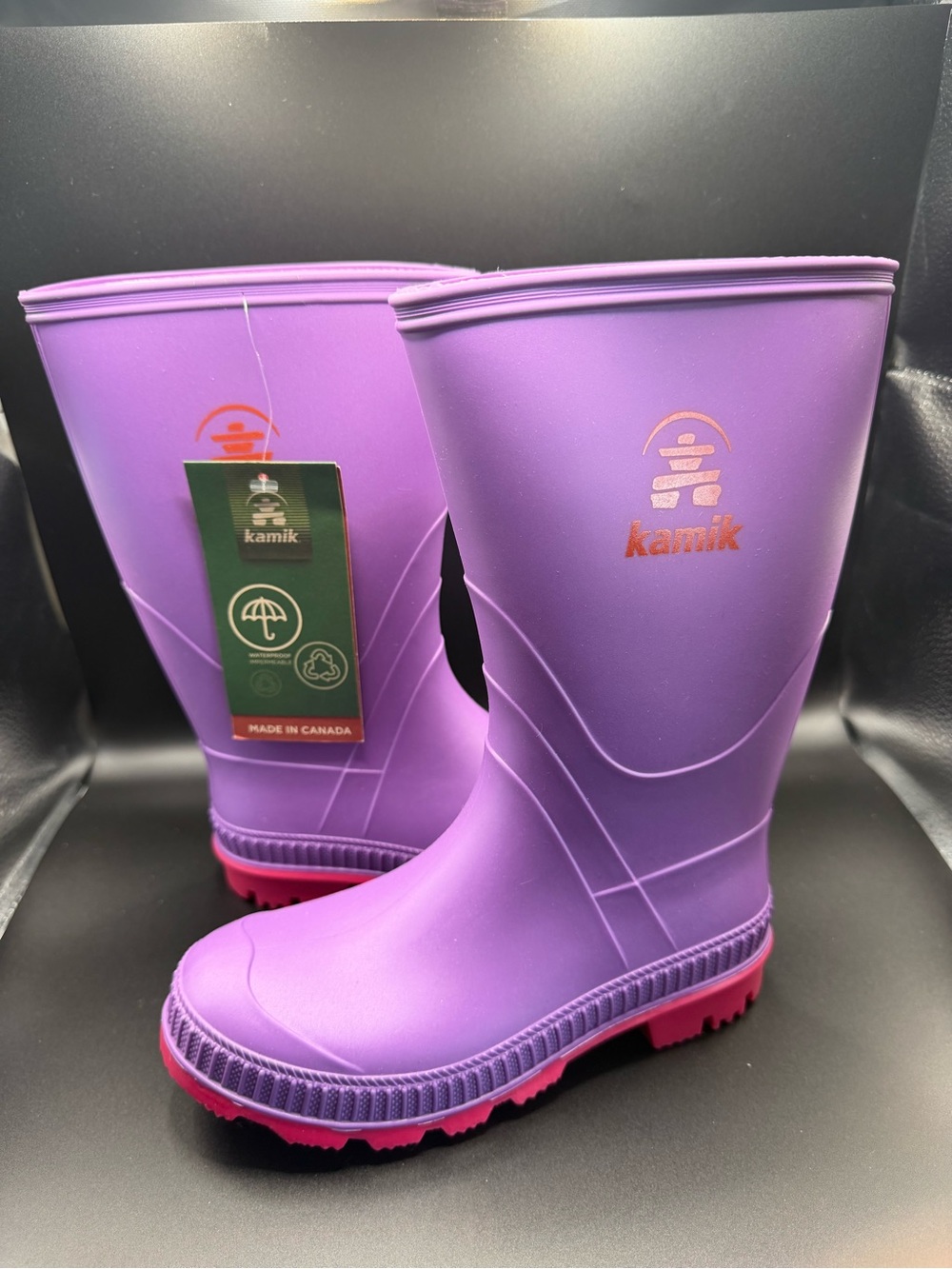 Kamik Stomp Youth Rainboot - Size 1